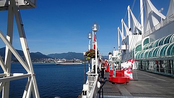 Im Hafen von Vancouver