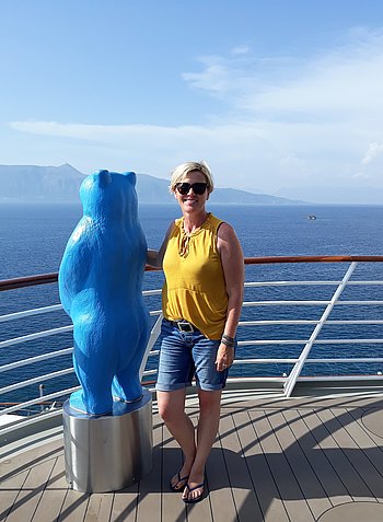 An Deck der Mein Schiff 6