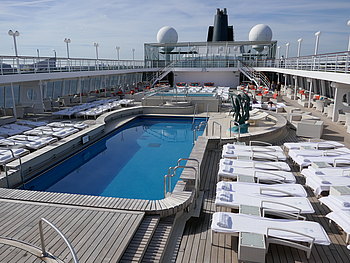 Das Pooldeck