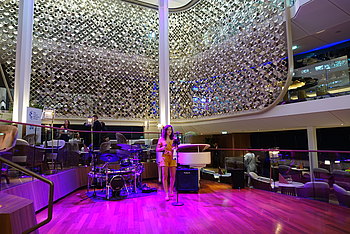 Abendprogramm in der Eden Lounge