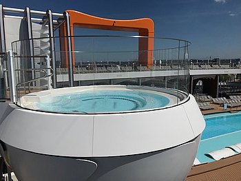 Wellness? Im Whirlpool!