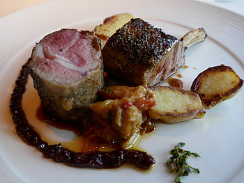 Lamm mit Kartoffeln