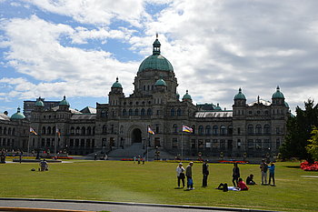 Parlamentsgebäude in Victoria