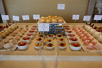 Dessertauswahl