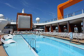 Das Pooldeck