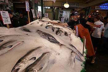 Der Pike Market in Seattle